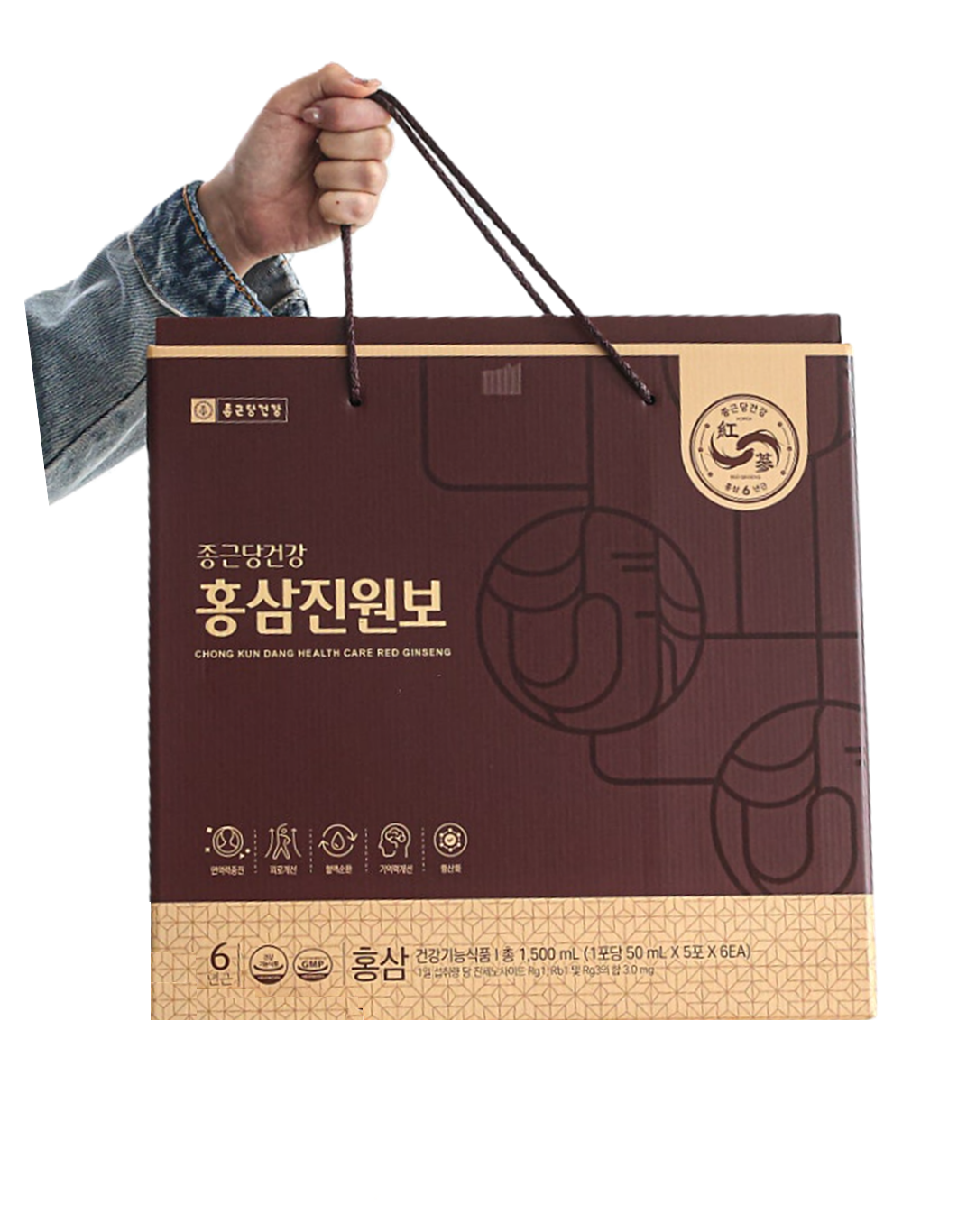 *BUNDLE DEAL* Red Ginseng JinWonBo 30 packets X 4 Box
