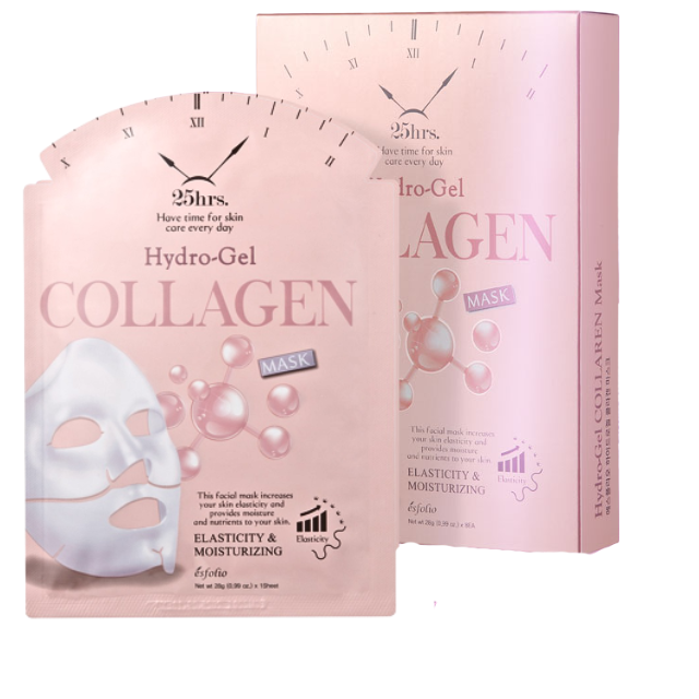 Hydro-Gel COLLAGEN Mask, Facial Mask Set (Pack of 8)