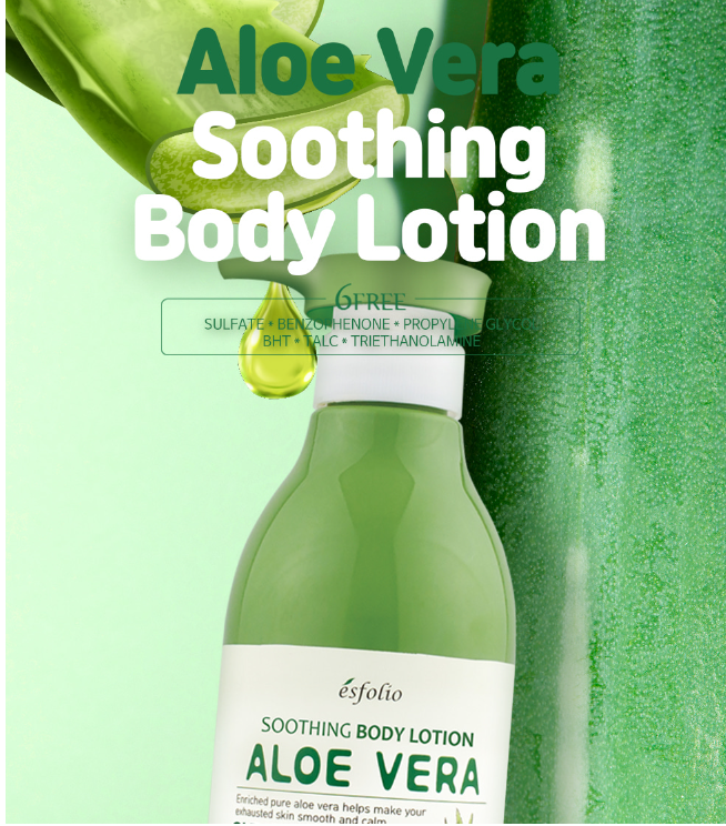 20% OFF l Aloe Vera Soothing Body Lotion