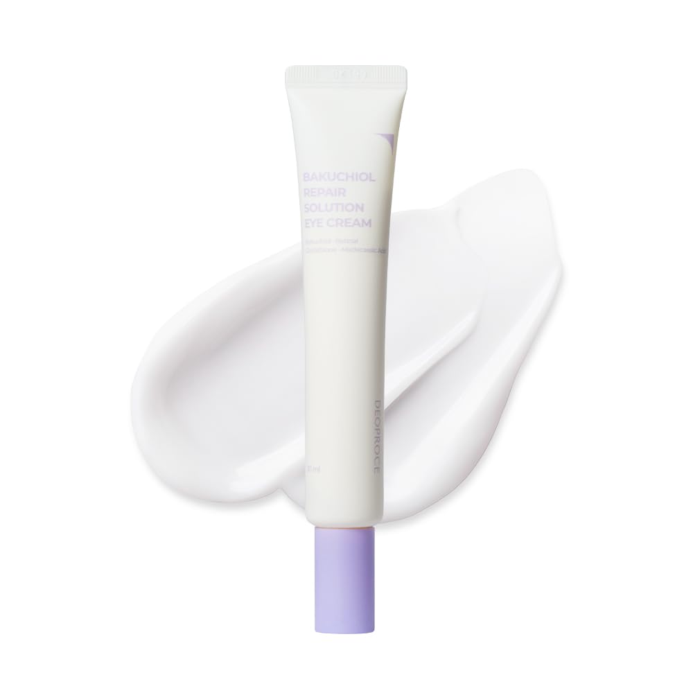 DEOPROCE Bakuchiol Repair Solution Eye Cream, 30ML | Retinol & Bakuchiol Anti-Wrinkle Care