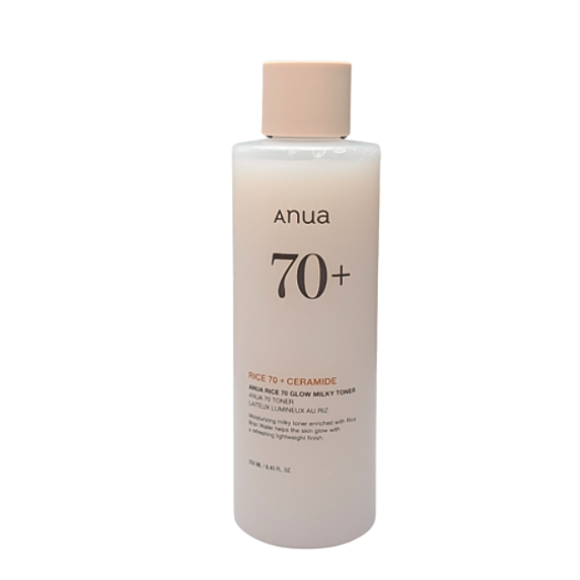 Anua Rice 70 Glow Milky Toner 250ml, 8.45fl oz.