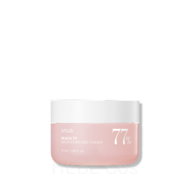 25%OFF ㅣ Anua Peach 77% Niacin Enriched Cream 50ml, 1.69 fl. oz.