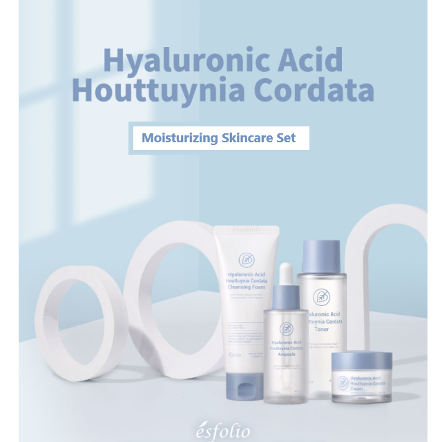 50% OFF l Hyaluronic Acid Houttuynia Cordata Set