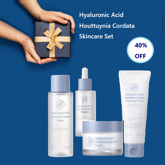 50% OFF l Hyaluronic Acid Houttuynia Cordata Set