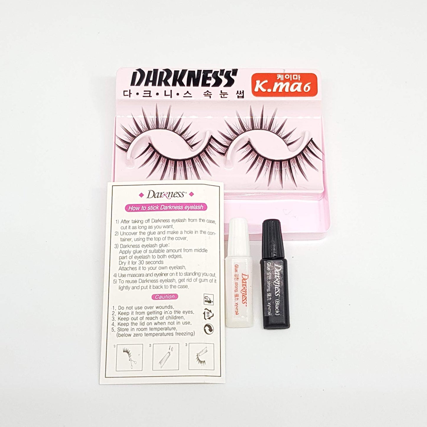 DARKNESS False Eyelashes - K-ma 6