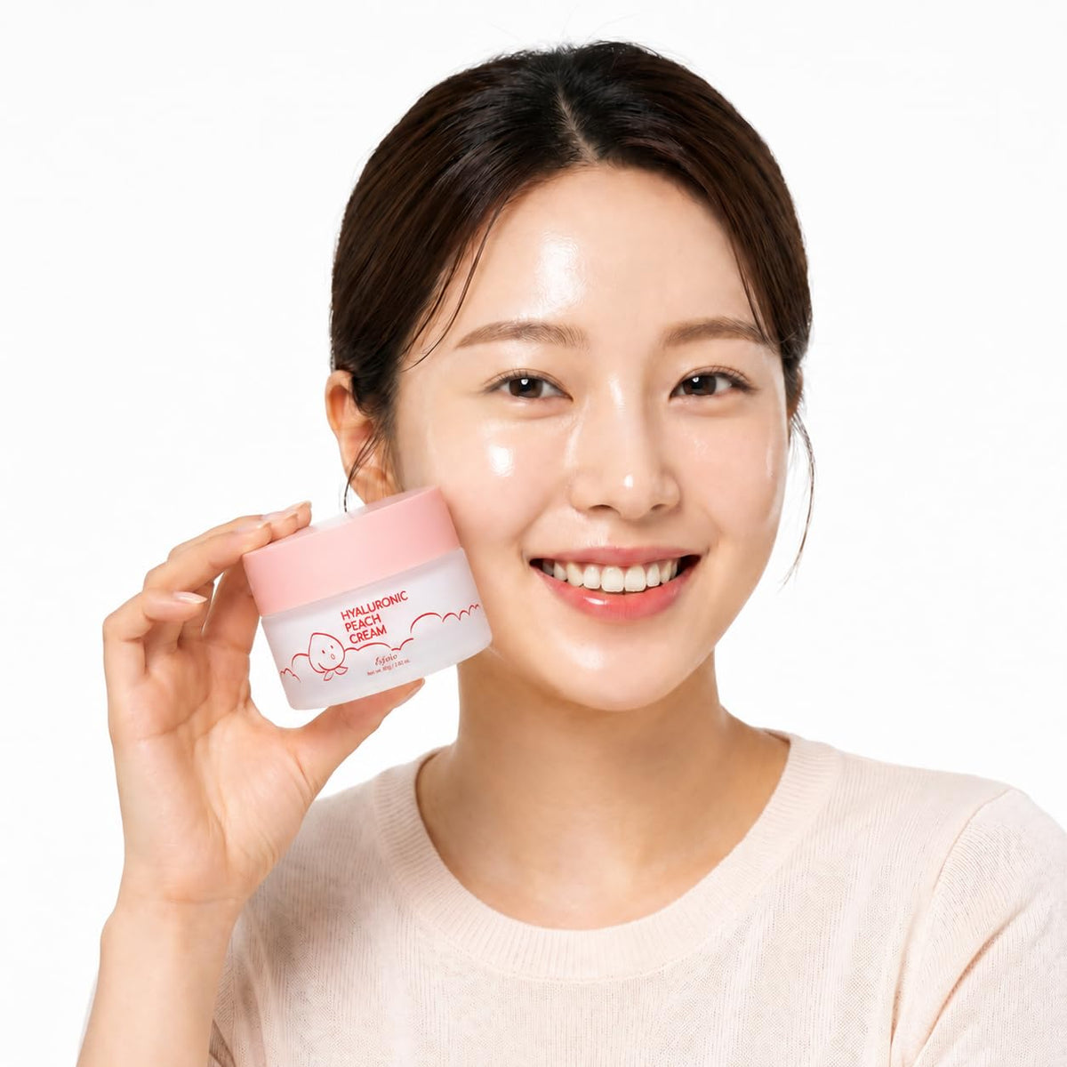Esfolio Hyaluronic Peach Cream 2.82 Oz