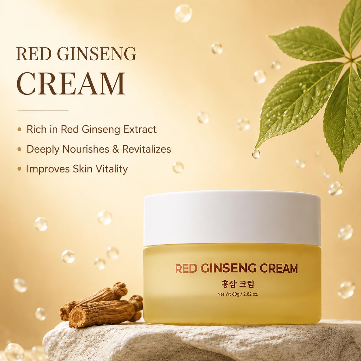Esfolio Red Ginseng Nourishing Cream, 2.82 Oz