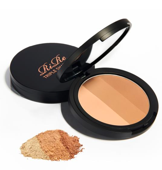 42% OFF | RIRE Triple Contour palette with Brush Set