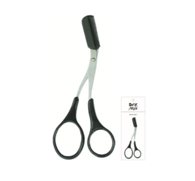 Eyebrow Scissors - Black