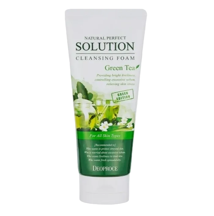 DEOPROCE - GREEN TEA CREANSING FOAM, 170g