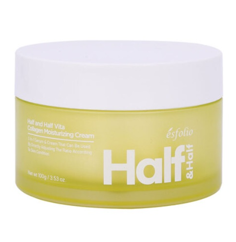 Esfolio Half and Half Vita Collagen Cream with VITA COLLAGEN, 3.53 OZ