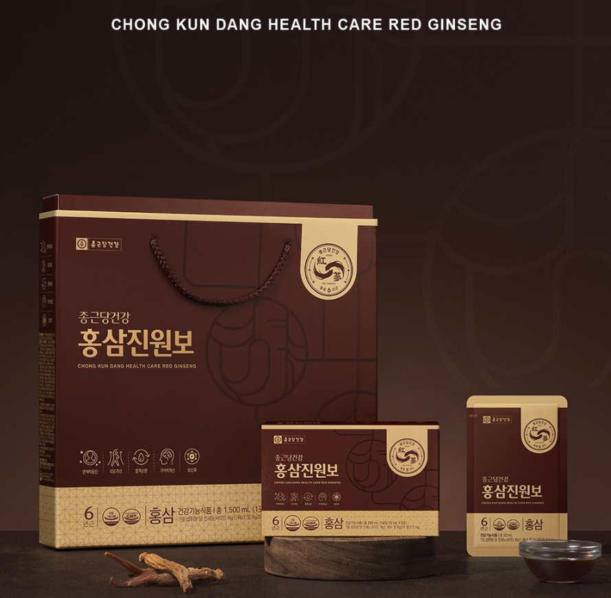 *BUNDLE DEAL* Red Ginseng JinWonBo 30 packets X 4 Box