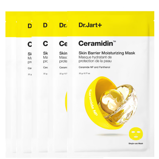 50% OFF l Ceramidin™ Skin Barrier Moisturizing Face Mask , 5 packs