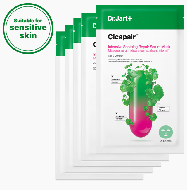 Cicapair™ Sensitive Skin Serum Face Mask for Redness