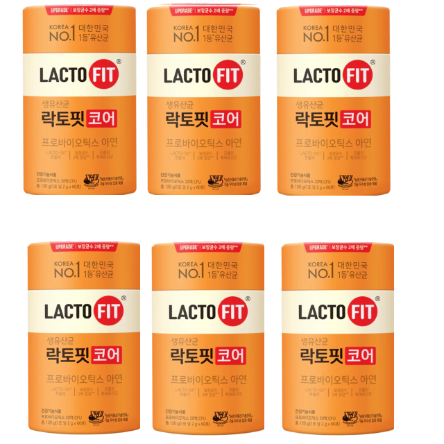 40% OFF I Lacto-Fit Core (60ea) X 4 box (8 month supply)