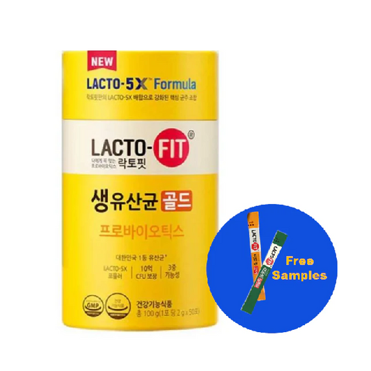 Lacto-Fit Gold (50ea) + Free gifts