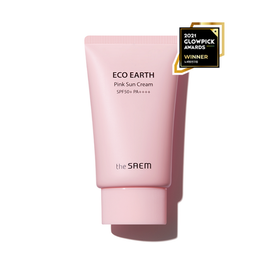 50% OFF | Eco Earth Pink Sun Cream (SPF50+, PA+++)