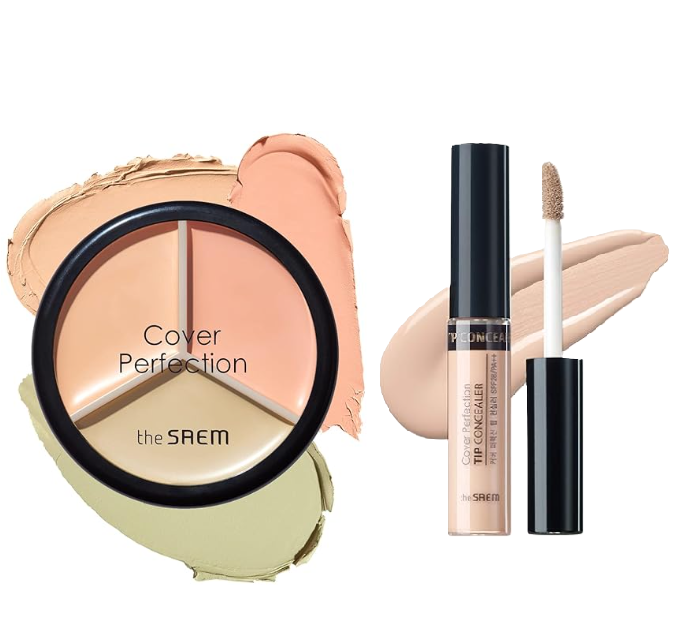 10% OFF | the Saem Triple Pot Concealer 03. Clear Beige