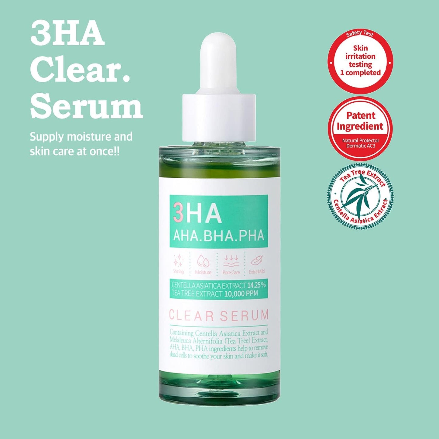 Esfolio 3HA Clear Serum, 1.69 Fl oz