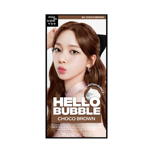 Hello Bubble - 6N Choco Brown, 1 pack (100g)