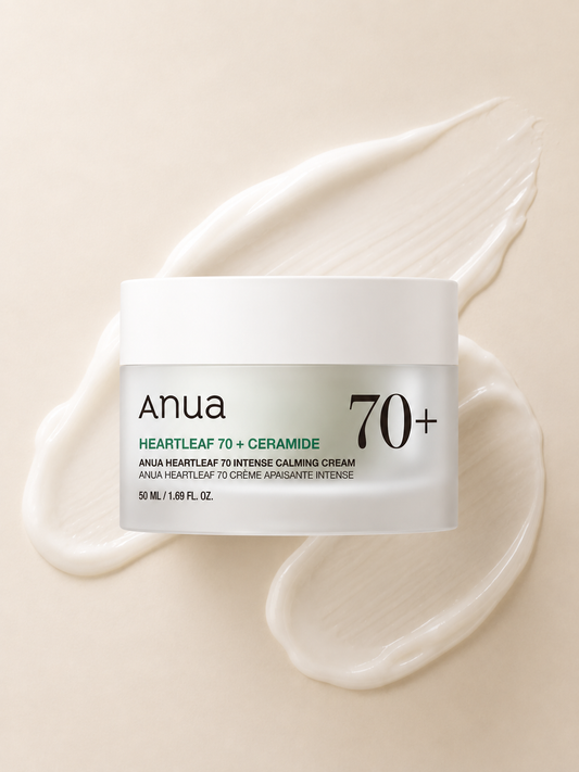 ANUA Heartleaf 70% Intense Calming Cream, 50ml