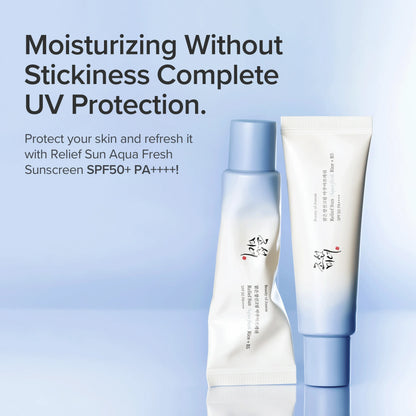 BEAUTY OF JOSEON - Relief Sun Aqua Fresh Rice+B5 (SPF50+, PA++++), 50ml