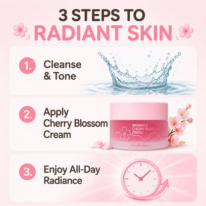 Esfolio Radiance Cherry Blossom Cream, 2.83 Oz