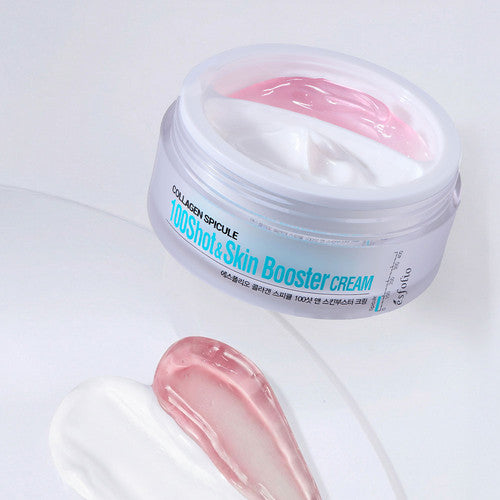 Esfolio Collagen Spicule 100 Shots & Skin Booster Cream, 70g