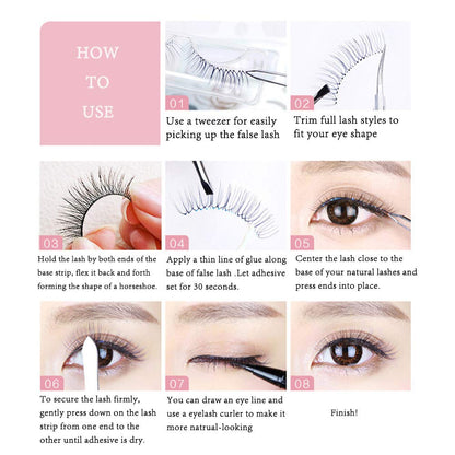 Darkness False Eyelashes K-MA 2 (Pack of 10)