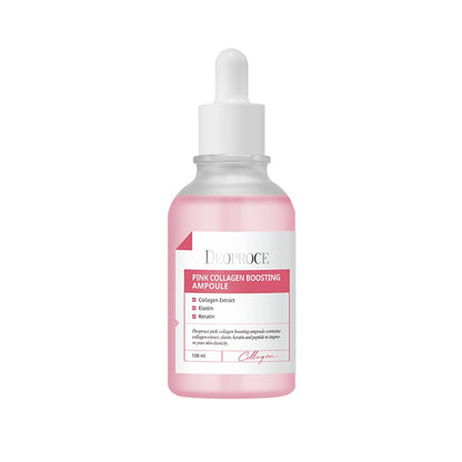 DEOPROCE - COLORFUL AMPOULE - Pink Collagen Boosting Ampoule, 100ml