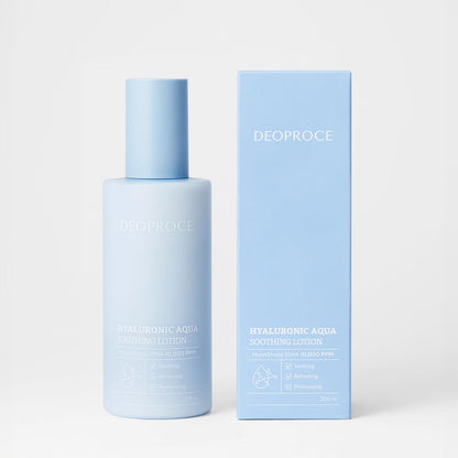 DEOPROCE Hyaluronic Aqua Soothing Lotion, 200ml
