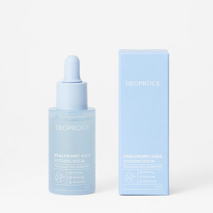 DEOPROCE Hyaluronic Aqua Soothing Serum, 30ml