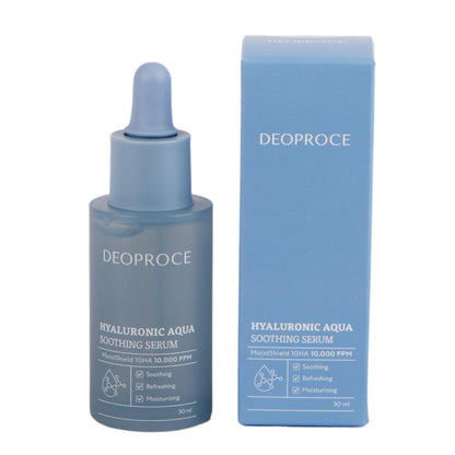 DEOPROCE Hyaluronic Aqua Soothing Serum, 30ml