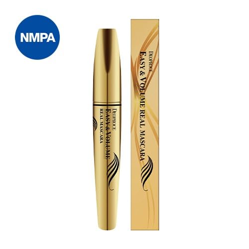 DEOPROCE Easy & Volume Real Mascara – For Fuller, Healthier Lashes, 8ml