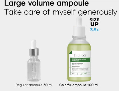 DEOPROCE - COLORFUL AMPOULE - Centella Calming Ampoule, 100 ml / 3.4 Fl.oz