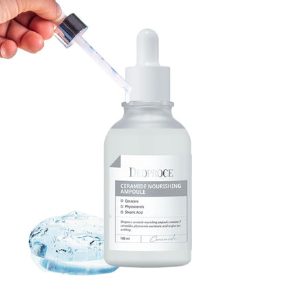 DEOPROCE - COLORFUL AMPOULE - Ceramide Nourishing Ampoule, 3.4 Fl.oz