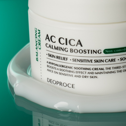 DEOPROCE AC Cica Calming Boosting Balancing Cream, 50 g