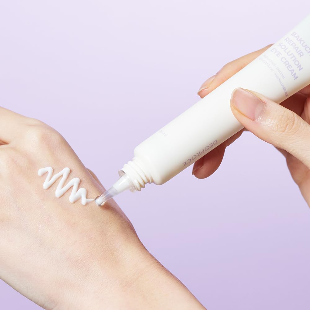 DEOPROCE Bakuchiol Repair Solution Eye Cream, 30ML | Retinol & Bakuchiol Anti-Wrinkle Care