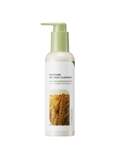 Deoproce Moisture Oat Milk Cleanser, 200ml