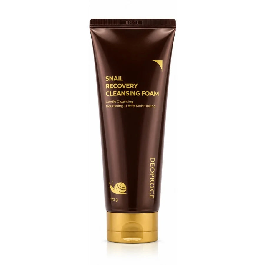 DEOPROCE Snail Recovery Cleansing Foam, 170g