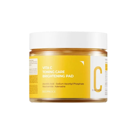 Deoproce Vita C Toning Care Brightening Pads, 55pads
