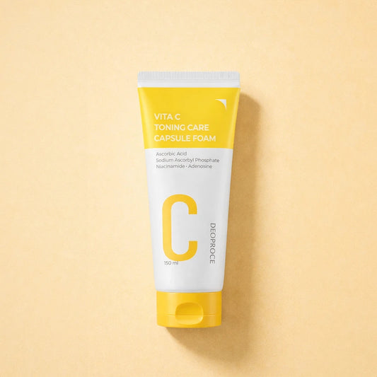 Deoproce Vita C Toning Care Capsule Foam, 150ml
