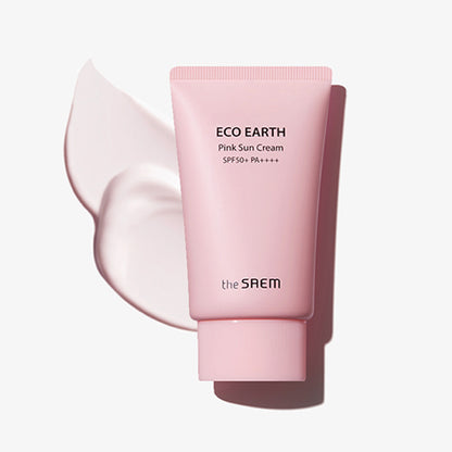 Eco Earth Pink Sun Cream (SPF50+, PA+++)