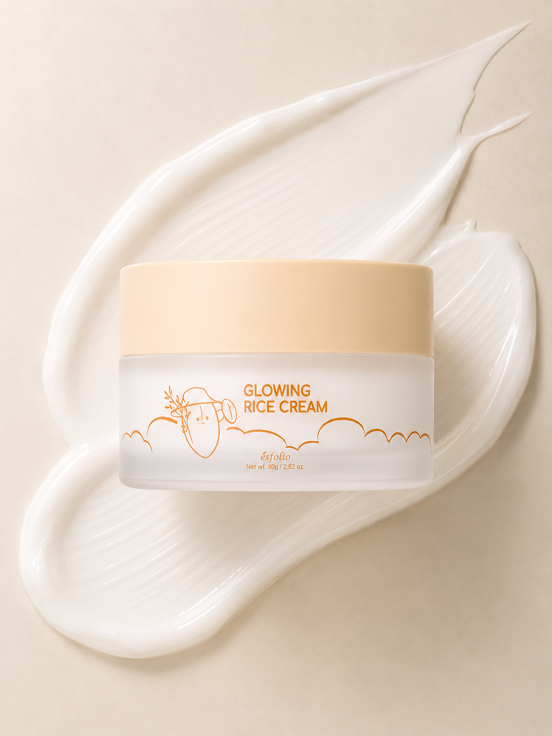 Esfolio Glowing Rice Cream, 80g