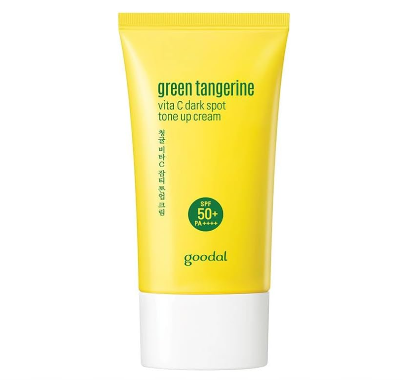 GOODAL Green Tangerine Vita C Dark Spot Care Tone Up Cream (SPF50+, PA+++), 50ml