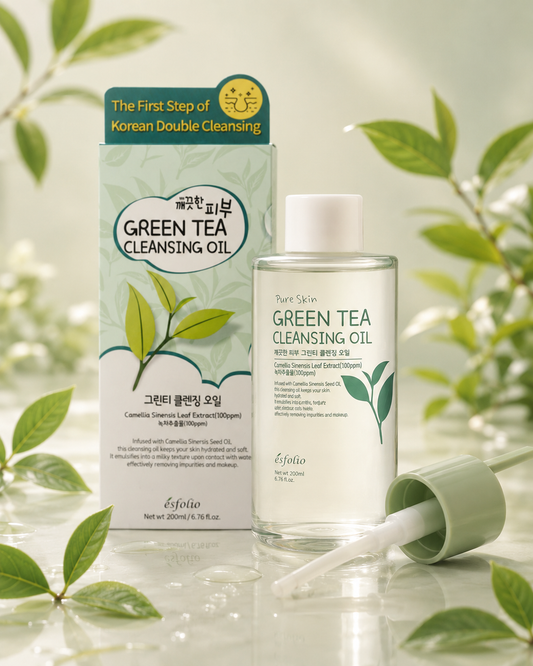 Esfolio Green Tea Cleansing Oil, 200ml