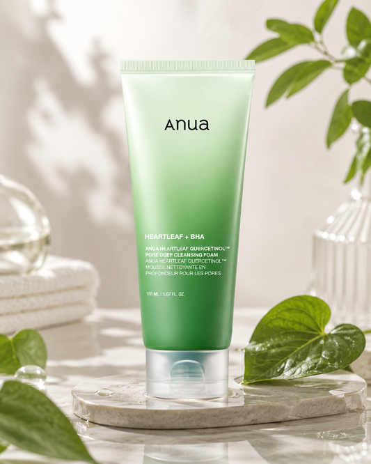 ANUA Heartleaf Quercetinol Pore Deep Cleansing Foam, 150ml