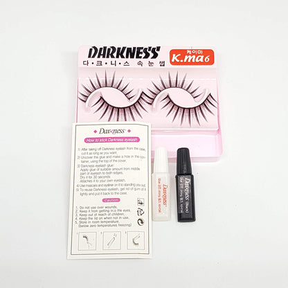 DARKNESS False Eyelashes - K-ma 6