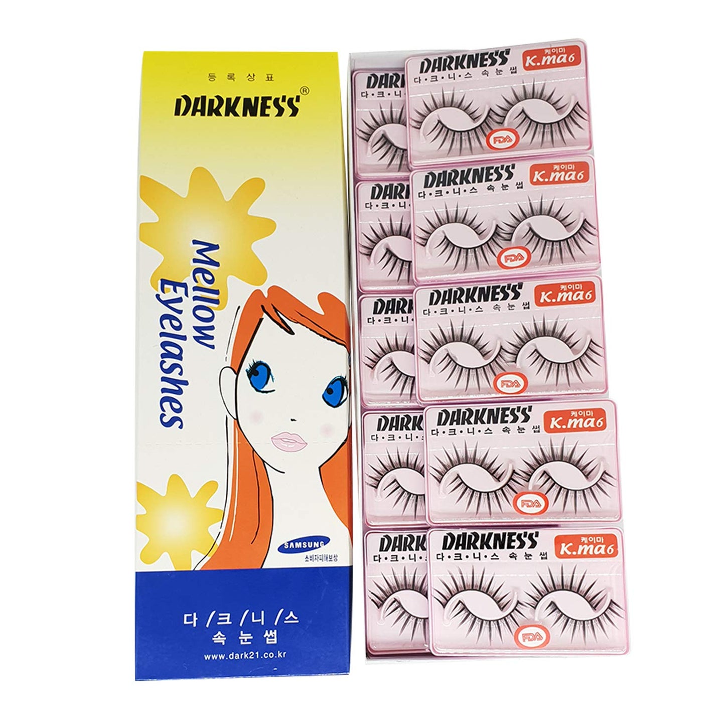 DARKNESS False Eyelashes - K-ma 6