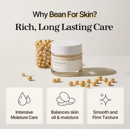 No.1 Vegan Cosmetics  | Mixsoon Bean Cream 50ml